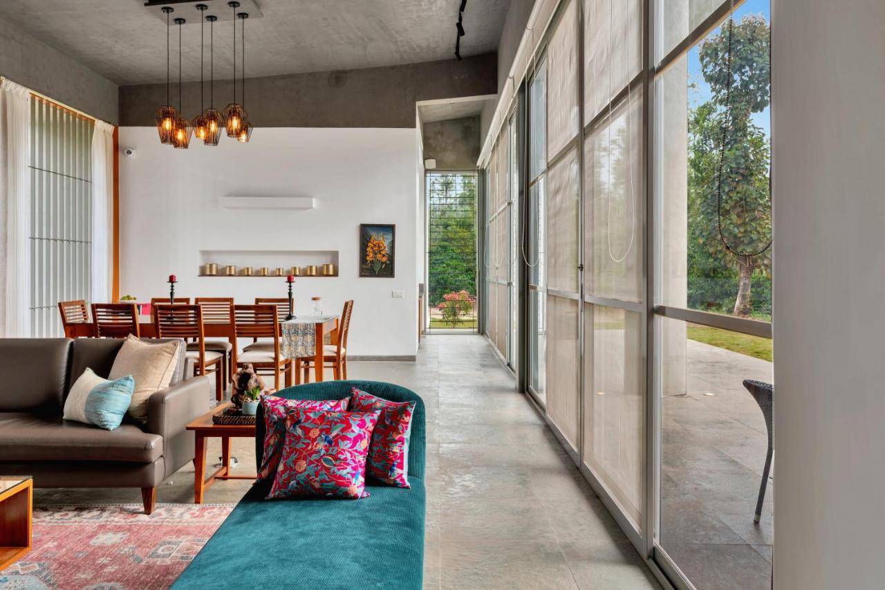 Saffronstays Cafella- A 3-Bdr Elliptical-Roof Villa In Chikmagalur Mudigere Εξωτερικό φωτογραφία