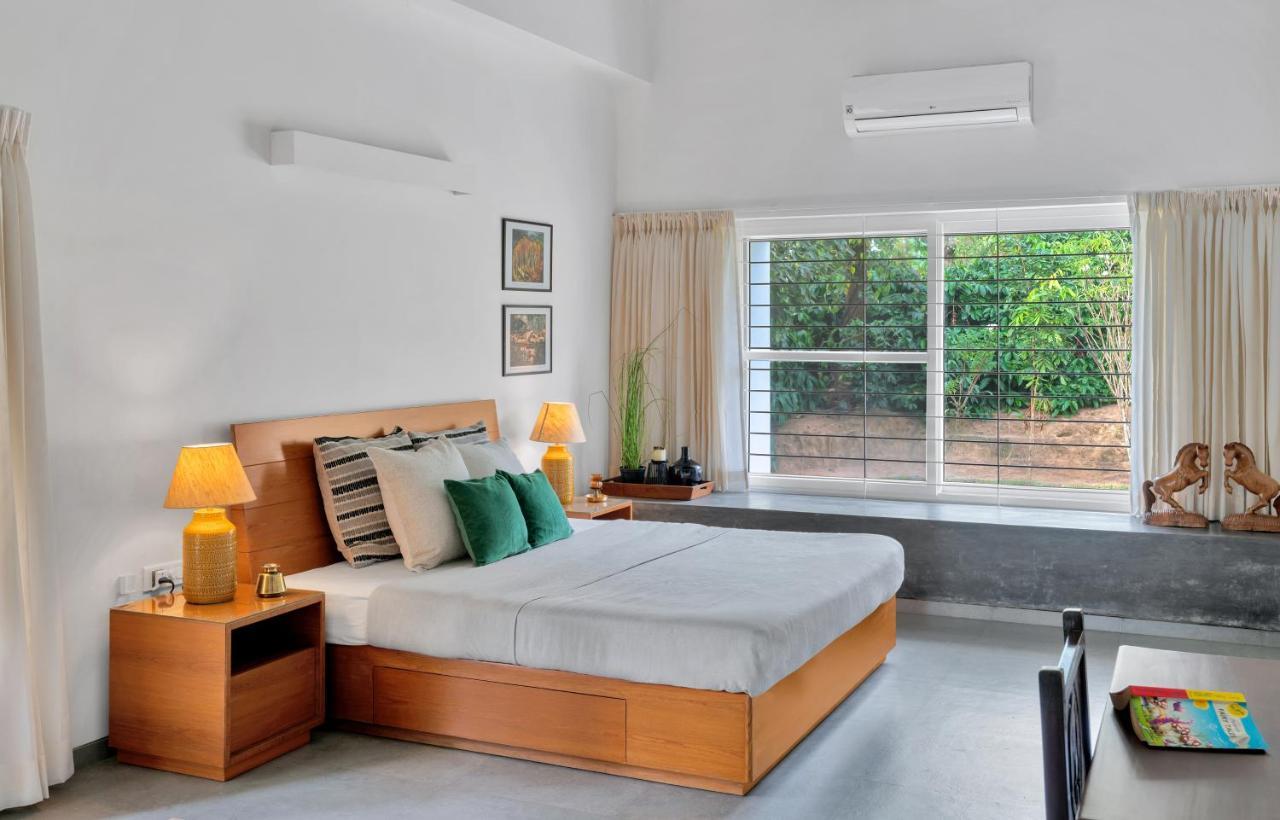 Saffronstays Cafella- A 3-Bdr Elliptical-Roof Villa In Chikmagalur Mudigere Εξωτερικό φωτογραφία